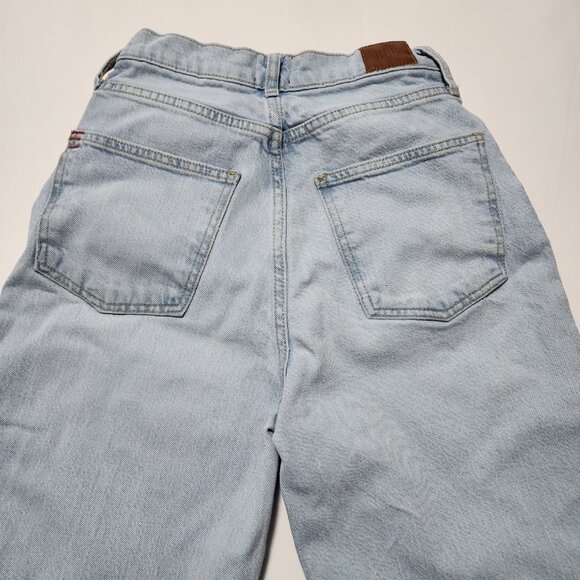 BDG Light Wash Stretch Denim High & Wide Jeans - Picture 4 of 10